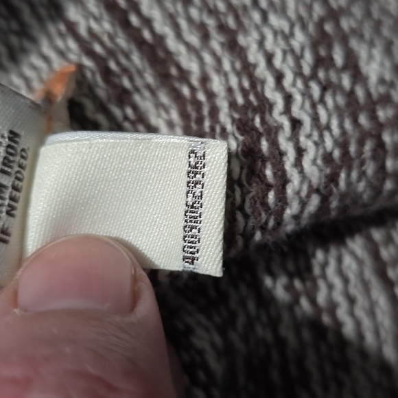 Mudd Love Peace Happiness Gray Cowl Neck Short Sleeve Sweater Dress Women Large - Picture 8 of 11